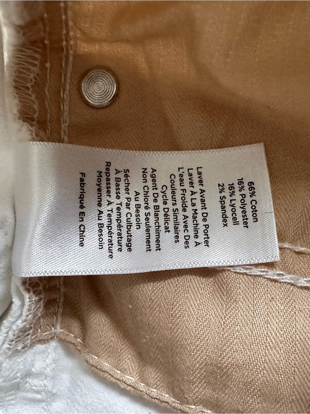 Talbots Flawless Five-Pocket Slim Ankle White Jeans Women’s Petite 2P - Picture 8 of 10